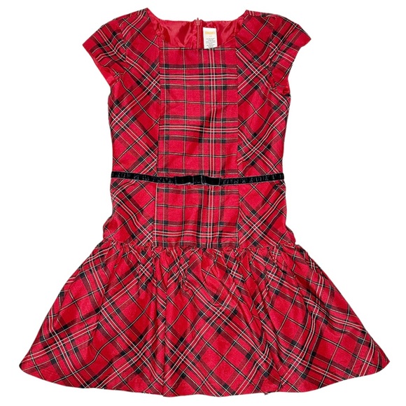 Gymboree Plaid Party Dress Size 10 - Picture 1 of 8